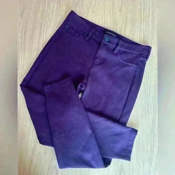 Liverpool Pants - Liverpool Plum Colored Pants